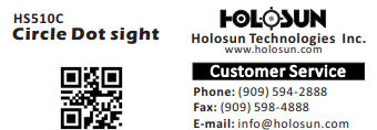 Holosun Reflex HS510C