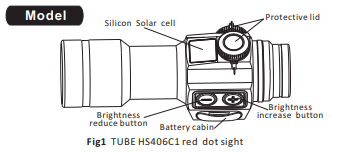 Holosun Tube HS406C instruction manual - Optics Trade Blog