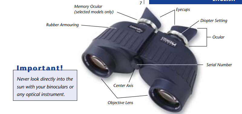 Steiner binoculars instruction manual