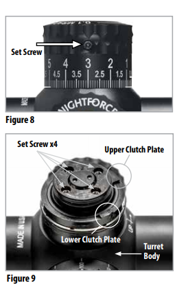 NightForce Riflescopes ATACR 7-35x56 F1 Instruction Manual 