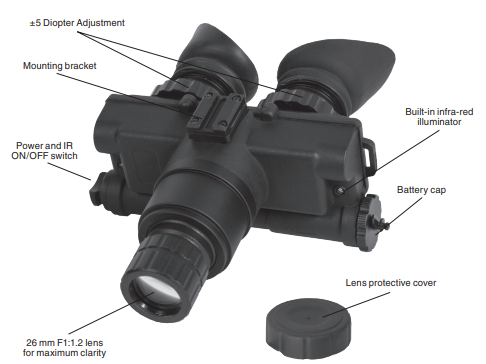 ATN NVG7 Night Vision Binoculars Instruction Manual