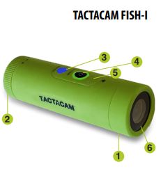 NEW TACTACAM FISH-i REMOTE FOR FISH-i CAMERAS AND TACTACAM 5.0 MODELS 