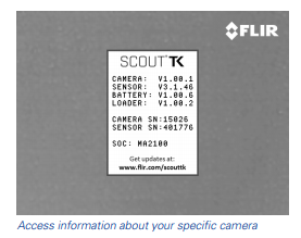 Flir Scout TK Thermal Imaging Instruction Manual