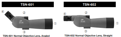 Kowa TSN-600 series Spotting Scopes Instruction Manual