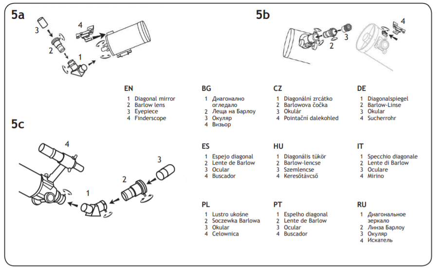 Levenhuk Skyline PLUS Telescopes Instruction Manual 