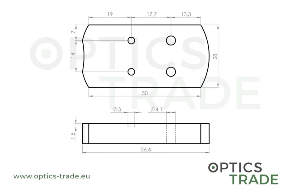 Delta Optical Stryker Footprint