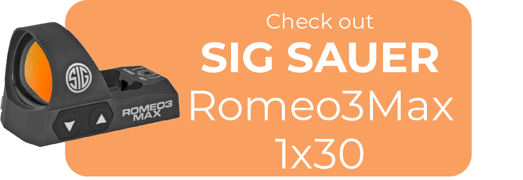 Sig Sauer Romeo3 Max 1x30 Footprint