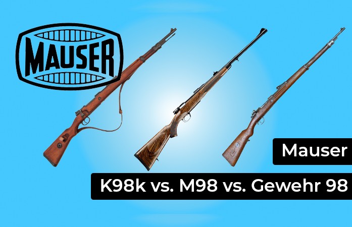 Mauser K98k vs. M98 vs. Gewehr 98
