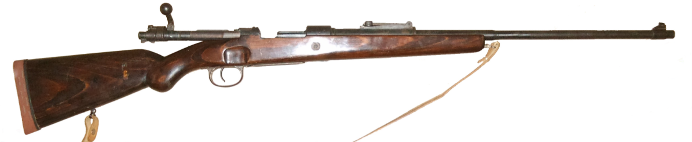 Mauser 98 modified for hunting purposes 