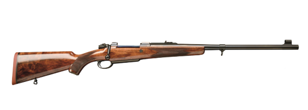 John Rigby rifle using Mauser 98-style action