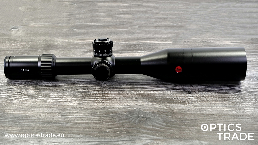 Leica Optics PRS 5-30x56i Riflescope - Side View with Sunshade