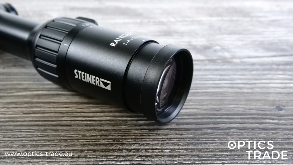 Steiner Ranger 4 1-4x24 Riflescope - Fast-Focus Eyepiece with Diopter Correction