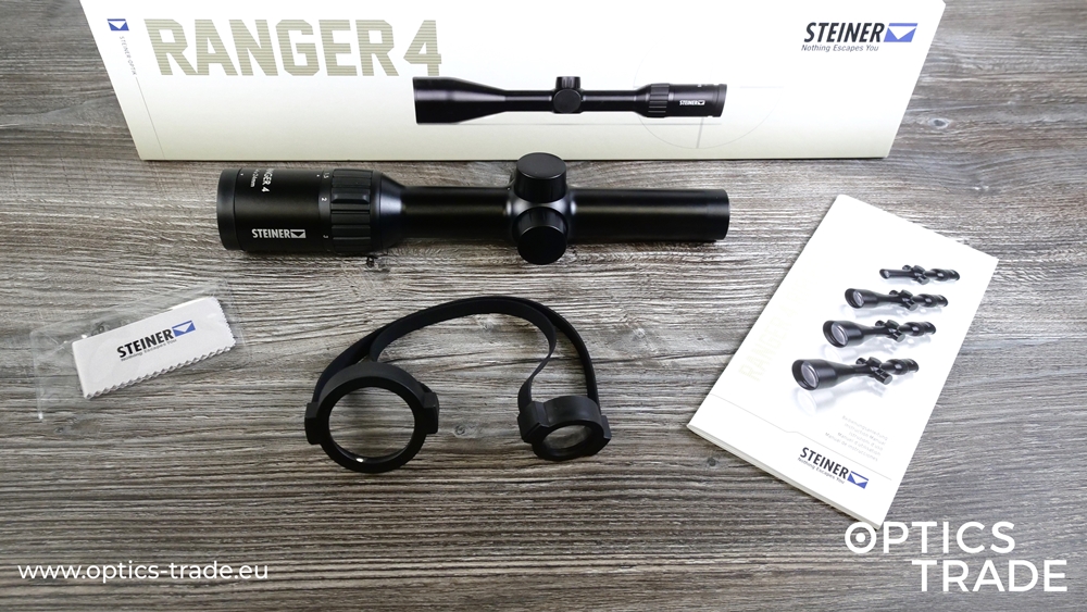 Steiner Ranger 4 1-4x24 Riflescope - Scope of Delivery