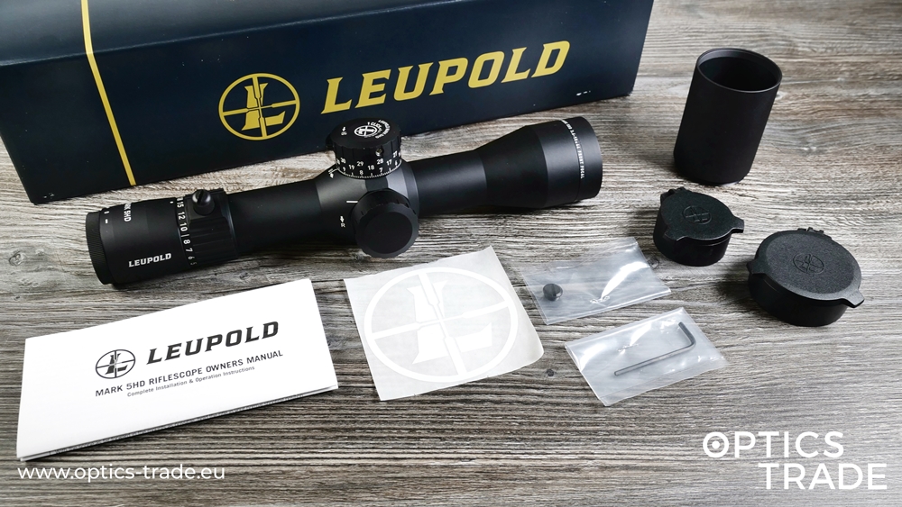 Leupold Mark 5HD 3.6-18x44 MIL Riflescope - What's in the Box?