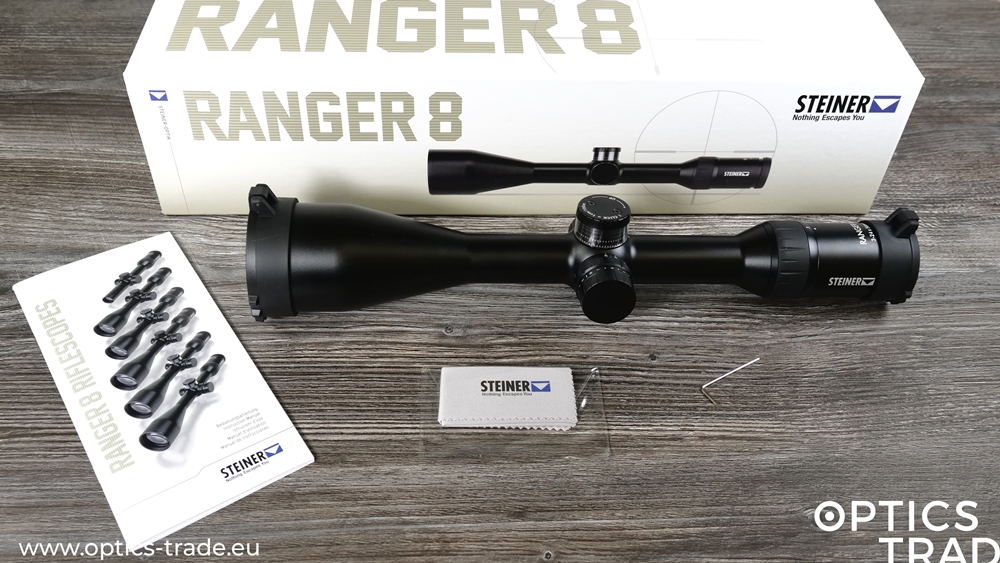 Steiner Ranger 8 3-24x56 - Scope of Delivery