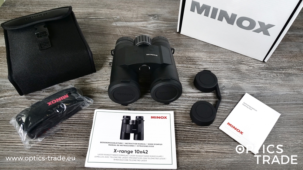 Minox X-range 10x42 Rangefinder - Scope of Delivery