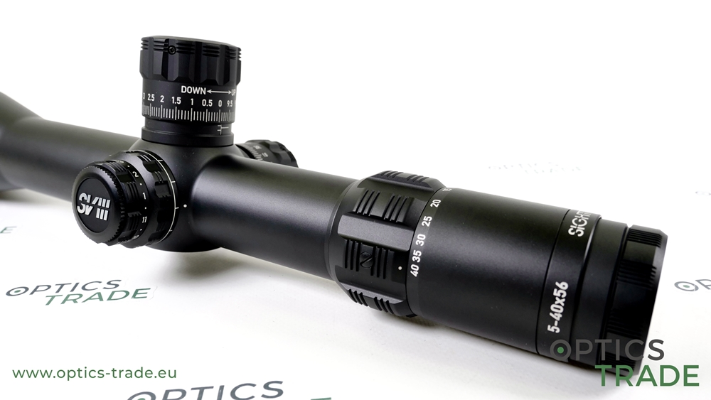 Sightron SVIII 5-40x56 ED Zero Stop IR Riflescope (image source: Optics Trade)