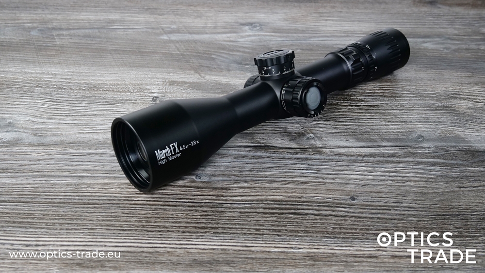 March FX 4.5-28x52 riflescope