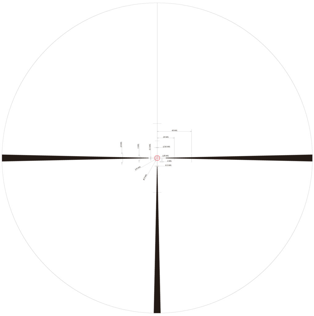 FMC-1 reticle for March 1-10x24 Shorty