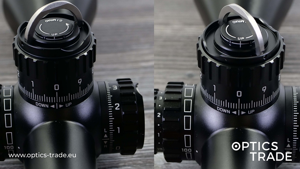 Leica Optics PRS 5-30x56i Riflescope - Turn Indicator (1st vs. 3rd Revolution)