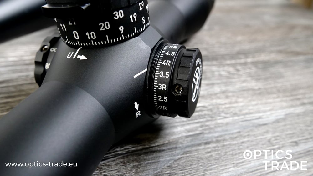 Leupold Mark 5HD 3.6-18x44 MIL - Windage Turret with Hard Stop