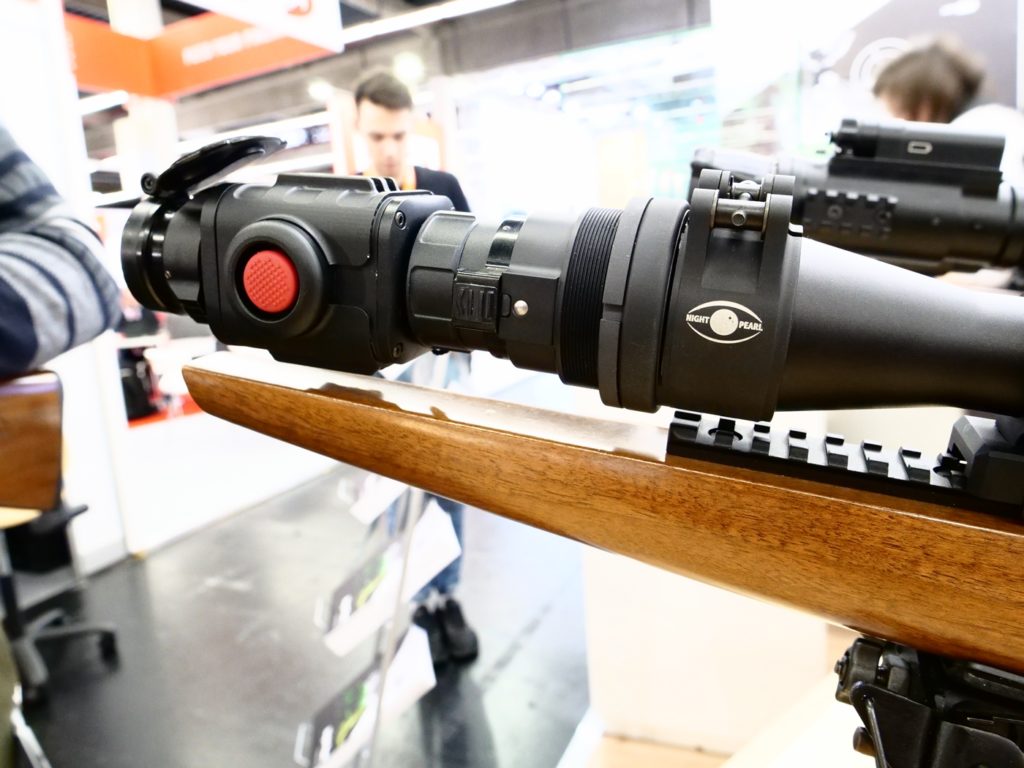Night Pearl SEER mounted on a Meopta riflescope