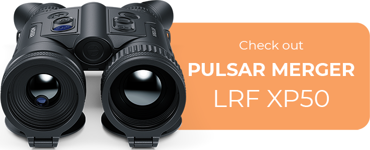Pulsar Merger LRF XP50 Thermal Binoculars CTA button