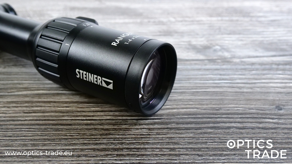 Steiner Ranger 4 1-4x24 Riflescope - Fast-Focus Eyepiece with Diopter Correction
