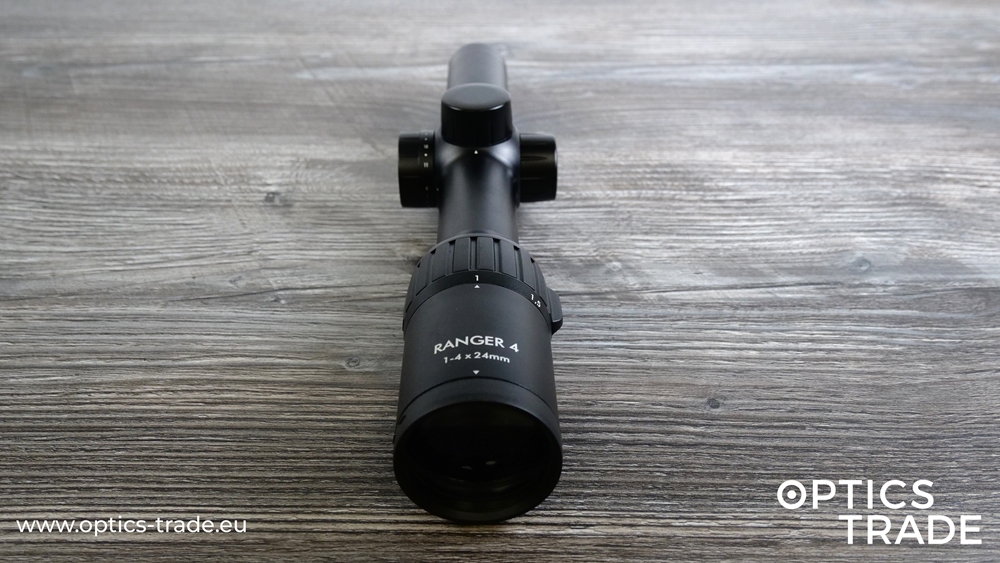 Steiner Ranger 4 1-4x24 Riflescope - Ocular-Fronted View