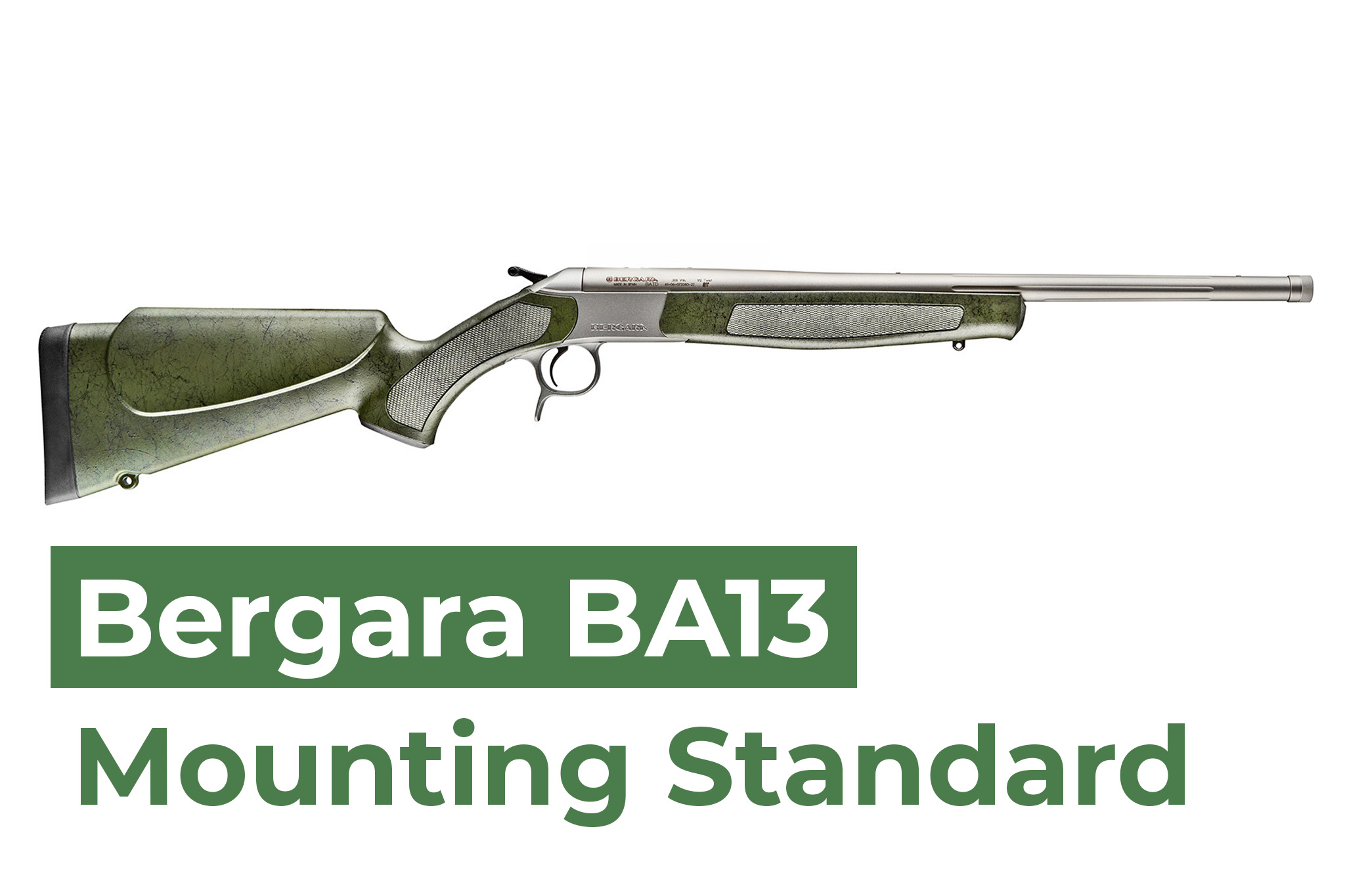 Rifles With Bergara BA13 Scope Mounting Surface