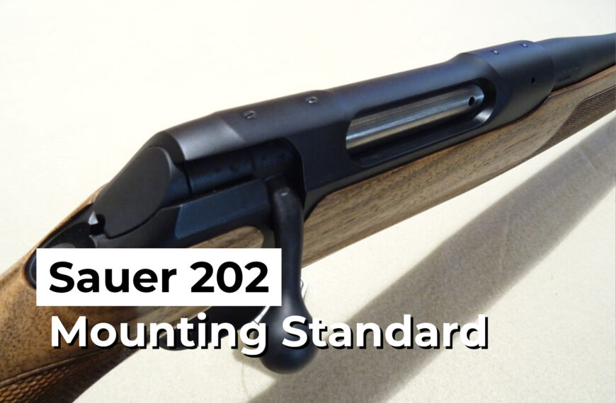 Rifles With Sauer 202 Standard Scope Mounting Surface