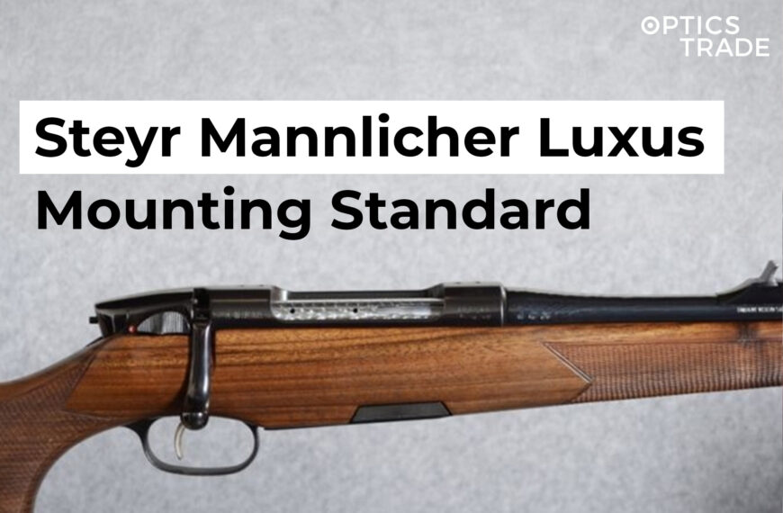 Rifles With Steyr Mannlicher Luxus Mounting Surface