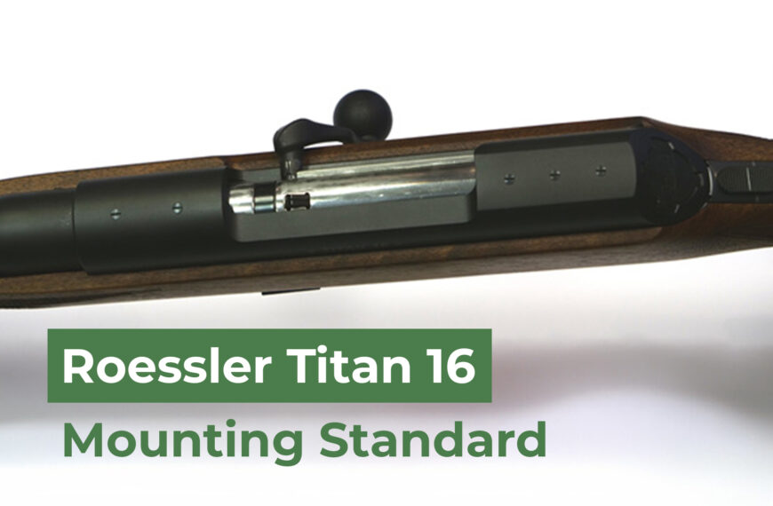Rifles With Roessler Titan 16 Scope Mounting Surface