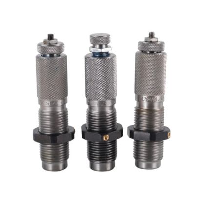Lyman Three Die Set Rifle 300 Win Mag Carbide Deluxe 