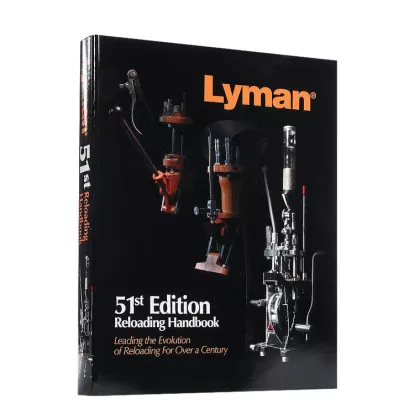 Lyman 51th Edition Reloading Handbook Hardcower