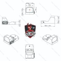 Vector Optics Frenzy 1x17x24 FDE Red Dot Sight