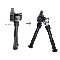 Bipod Factory QD Mount 360 Degree Swivel Tactical V8 Bipod