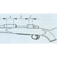 EAW Picatinny Rail for Browning BAR (20 MOA)