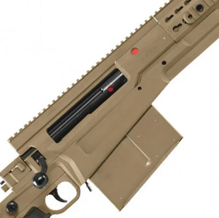 Accuracy International AX50 receiver, chambered for .308 Win.