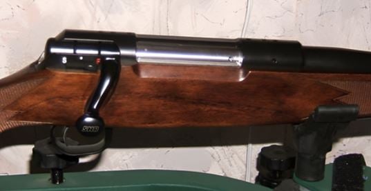 Le boîtier du SAN Swiss Arms SHR 970, chambré en .308 Win.