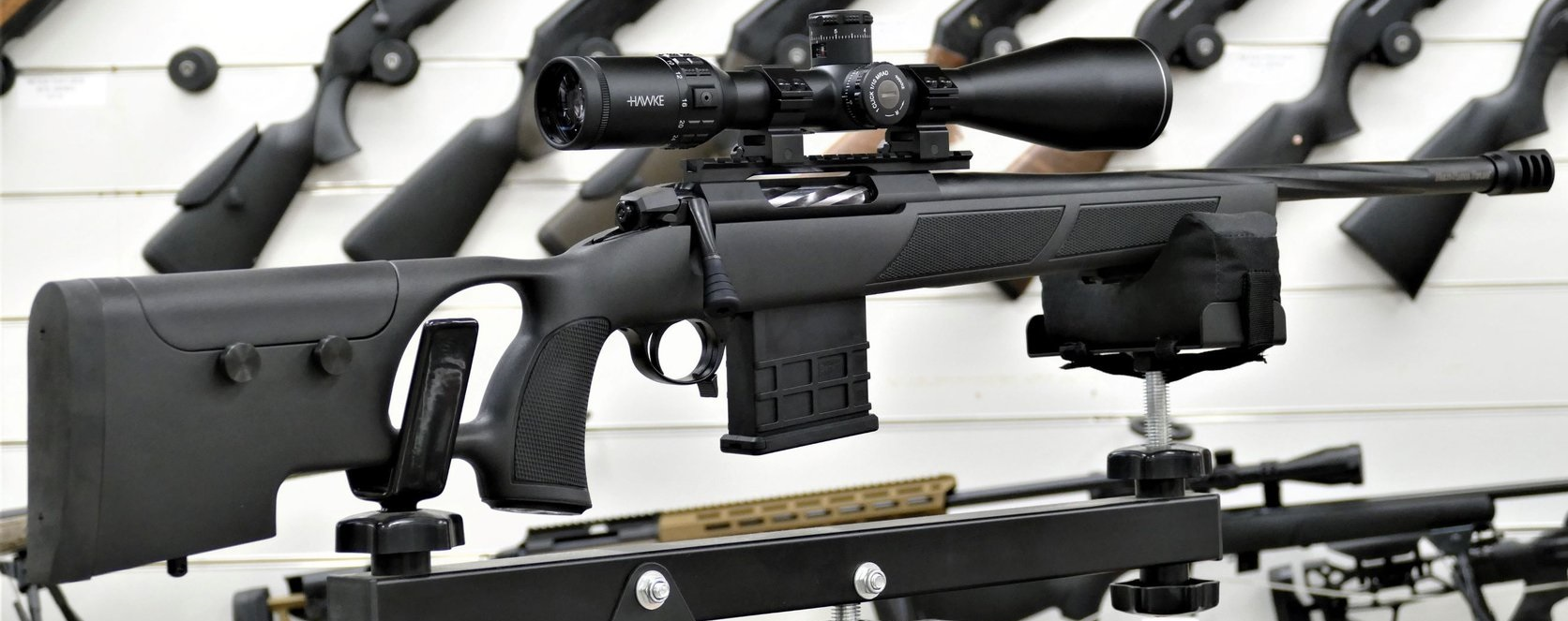 Sabatti Urban Sniper u kalibru .308 Win. - novi dizajn iz 2021. s žljebastim zatvaračem i cijevi Sabatti Urban Sniper u kalibru .308 Win. - novi dizajn iz 2021. s žljebastim zatvaračem i cijevi